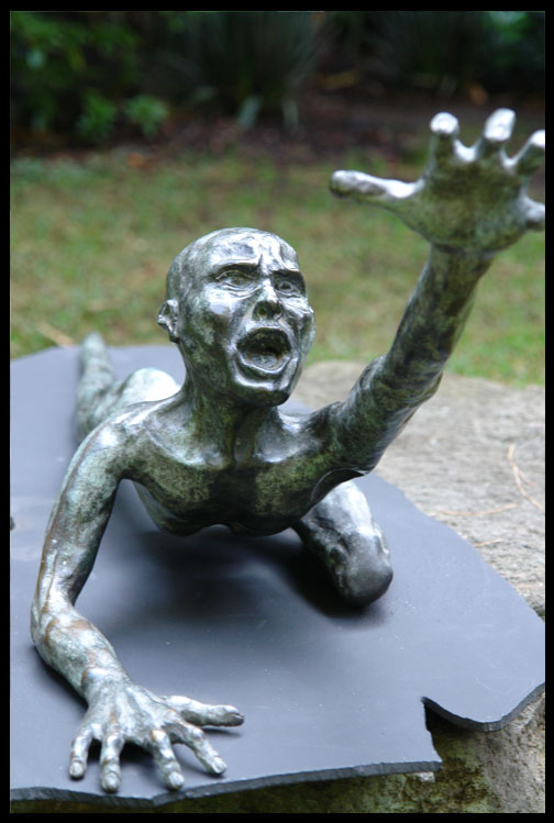 scream BRONZE ART